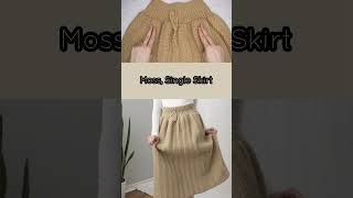 How to Crochet a Midi Skirt In 3 Easy Steps crochet crochettutorial crochetpattern crochetskirt [upl. by Gwen219]