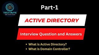 AD Interview Question and Answer  What is Active Directory  What is Domain Controller [upl. by Willey147]