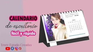 Cómo crear un calendario de escritorio [upl. by Ardnaxila400]