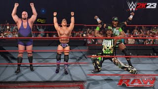 WWE 2K23  JERISHOW VS DGENERATION X  WWE RAW [upl. by Rap]