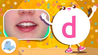 Phonics for Kids 🗣 The d Sound 🐶 Phonics in English 🛴 [upl. by Kcyred]