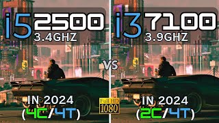 i5 2500 vs i3 7100 Tested in 12 Games 2024 1080p [upl. by Nide761]