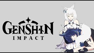 VTuber Nausichou Lets Play Genshin Impact 125 Stream silencieux du concours de SAISKE [upl. by Sachi]