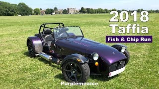 2018 Taffia Fish and Chip Run in a Caterham 420R [upl. by Marinna400]