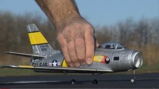 Spotlight Great Planes® F86 Sabre Brushless EDF Micro [upl. by Gelhar]