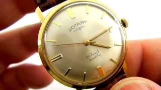 Rotary Mechanic Wristwatch c1965 [upl. by Peednama349]