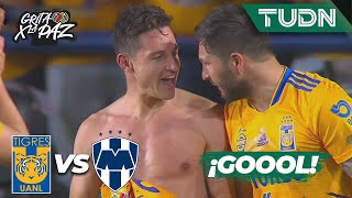 ¡A LO FRANCÉS ¡ULTRA GOLAZO DE THAUVIN  Tigres 20 Rayados  Grita México C22  J11  TUDN [upl. by Krid]