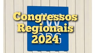 Video 2758  Congressos Regionais Das Testemunhas de Jeová Em 2024 [upl. by Aremat263]