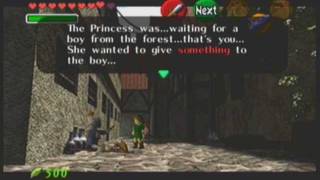 Zelda Ocarina of Time The dying soldier in quotBack Alleyquot [upl. by Clay313]