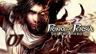 Prince of Persia The Two Thrones PC 100 Walkthrough 01 Hard Arriving At Babylons Shores [upl. by Llerot]