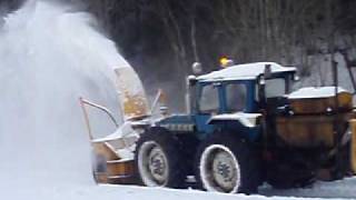 County 654 Blowing snow in Norway [upl. by Uella204]