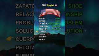 Pon a prueba tu vocabulario en ingles cursodeingles inglés quiz cursoingles inglesonline [upl. by Mitchiner]