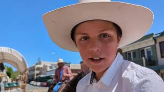 Sutter Creek California 49er Wagon Train Doug Berry [upl. by Eiramassenav555]