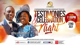 COMMANDING THE DAYTESTIMONIES AND CELEBRATION NIGHT REBROADCAST 23072024 [upl. by Sinnoda]