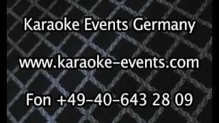 KARAOKE EVENTS GERMANY  Karaoke Show Stage VideoTrailer aus Hamburg [upl. by Matuag138]