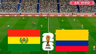 BOLIVIA X COLÔMBIA  AO VIVO COM IMAGENS DAS ELIMINATÓRIAS DA COPA  ASSISTA AGORA  DIRETO DO PES21 [upl. by Wheaton420]