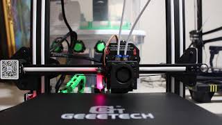 How to Set 3D Touch on GEEETECH A20M using Cura [upl. by Htes]