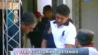 Otro ecuatoriano detenido con drogas  220714 [upl. by Fleta]