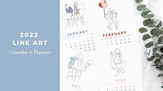 How to Make a Printable Calendar on Canva [upl. by Almeda909]