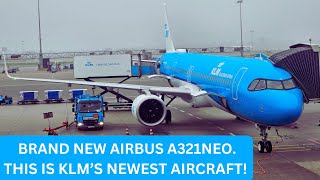 FLIGHT REVIEW  IS KLMS AIRBUS A321NEO A GAME CHANGER  AMSTERDAM TO COPENHAGEN  ECONOMY CLASS [upl. by Hernardo]