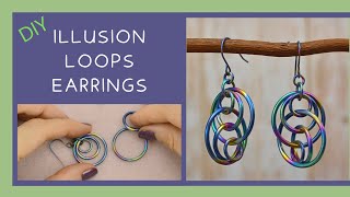 Illusion Loops Chainmaille Tutorial [upl. by Yssor684]