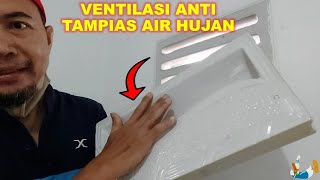 Roster Anti Tampias Ventilasi Tanpa Kanopi Anti Air Hujan [upl. by Eixela]