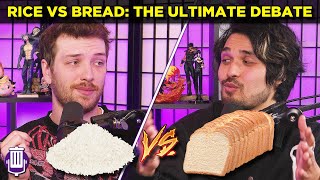 The Trash Taste Rice vs Bread Debate [upl. by Salina]