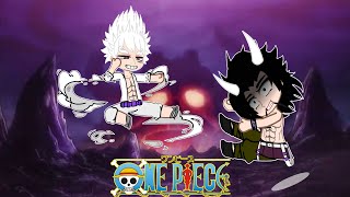 👒 Past One Piece Yonko Children React To Luffy  Gear 5  Gacha Club  One piece react 👒 Full Part [upl. by Key]