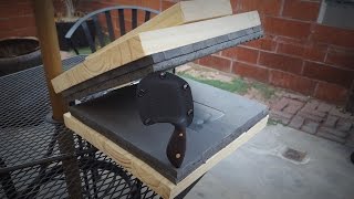 Making a 21 Kydex Press And my first kydex sheath [upl. by Dloraj]