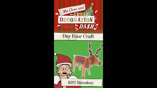 Santas Reindeer Paper Craft KS2  Teachers Pet Advent 2024 [upl. by Chura]