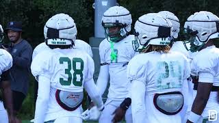 2024 Dartmouth Football Preseason Camp Secondary [upl. by Maloy]