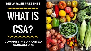 What is Community Supported Agriculture CSA  Planet Forward Storyfest 2018 [upl. by Nnylimaj96]