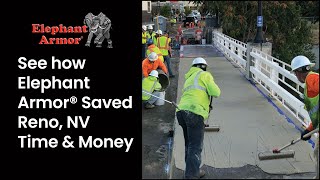 Sidewalk overlay on bridge with Elephant Armor® [upl. by Abihsot364]