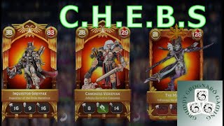 CHEBS 9 Mechanicum beat Mechanicus  Sgt Sawyer Charity Mini and 40k mobile games worth playing [upl. by Navoj]