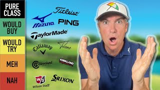 Ranking Golf Brands 2024  MASSIVE SHAKE UP [upl. by Ittap]