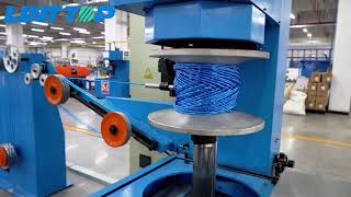 Experience linttop lancable Coiling Packaging Production Line in Action cablemachine [upl. by Josefa]