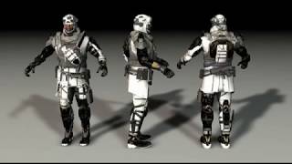 Call Of Duty Black Ops 3 Rigged models c4d [upl. by Nyrual]