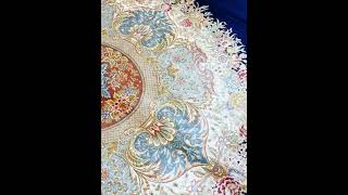 Aubusson Design Carpet Handmade Silk Classic Oriental French Carpet 9x12ft [upl. by Deacon]