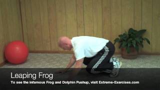 Leaping Frog Exercise CRAZY shoulder exercise [upl. by Ellener]