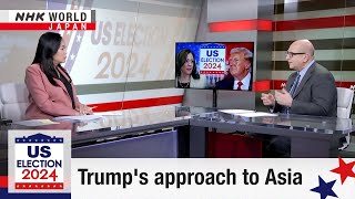 US election Trumps approach to AsiaーNHK WORLDJAPAN NEWS [upl. by Kristin]