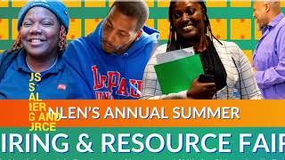 NLEN Hiring amp Resource Fair Thursday June 20th 2024 [upl. by Tanner]