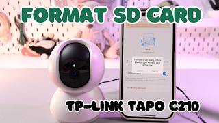 How to Format Micro SD Card on TPLink Tapo C210 Essential Tips You Should Know [upl. by Hanikehs198]