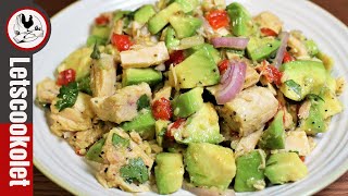 Healthy Avocado Tuna Salad Recipe [upl. by Faunia]