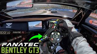 First Race with My NEW Fanatec Bentley GT3 Wheel at Bathurst  ACC [upl. by Graaf474]