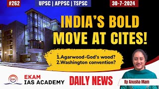 India’s bold move at CITES [upl. by Tijnar]