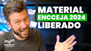 Material ENCCEJA 2024 liberado [upl. by Shaper588]