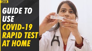 WATCH How to Perform Covid19 Rapid Antigen Test at Home  COVID19 Update [upl. by Ynnol414]