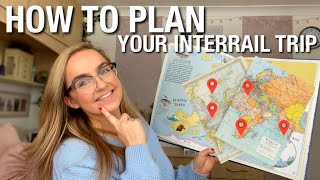 HOW TO PLAN YOUR INTERRAIL TRIP 2022  what pass amp choosing your route  Travelling around Europe [upl. by Jelena]