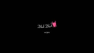 Galti se galti kiJhak mar ke x billo Rani song lyrics video Black screen lyrics lyricvideo trend [upl. by Ophelia452]