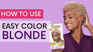 Howto Bigen Easy Color for Women  Brilliant Blonde [upl. by Eissim]